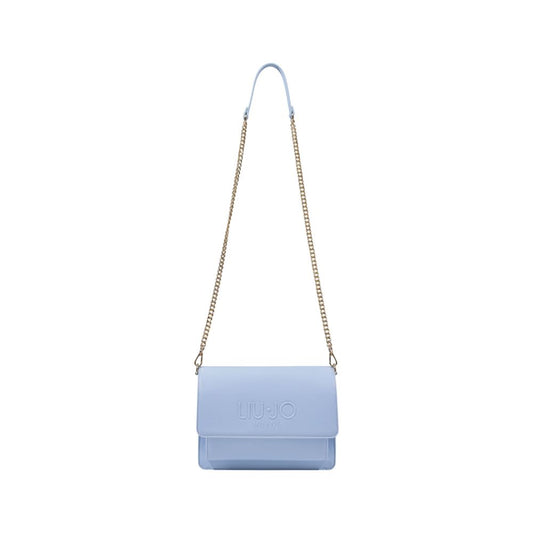 Blue Polyethylene Handbag