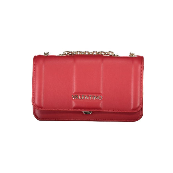 Mario Valentino Rosso Polyurethane Women's Bag