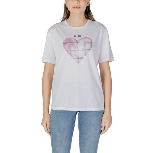 White Cotton Tops & T-Shirt