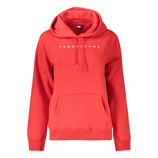 Red Organic Cotton Women Sweater