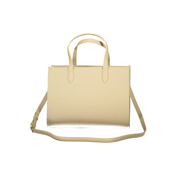 Mario Valentino Beige Polyurethane Women's Bag