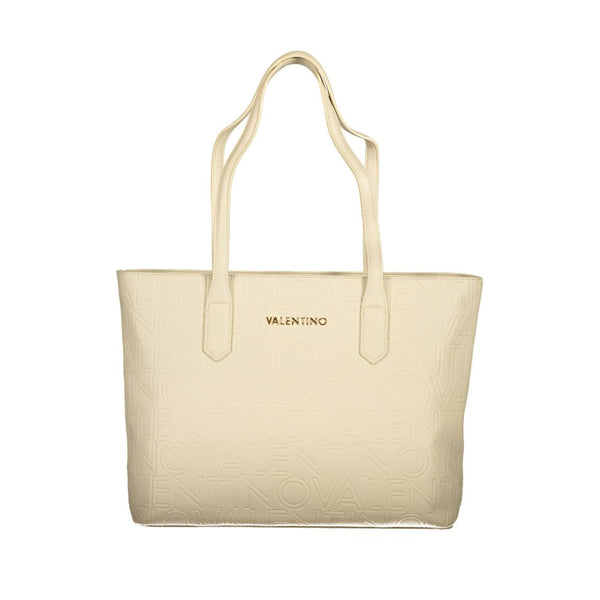 Mario Valentino Beige Polyurethane Women's Bag