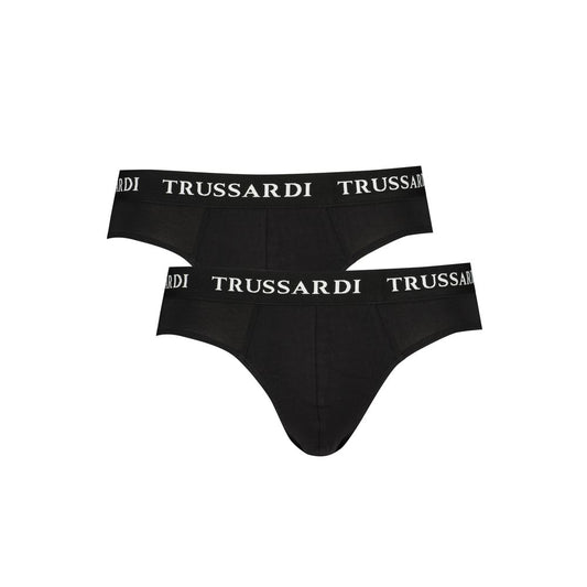 Black Cotton Men Underwear Pack