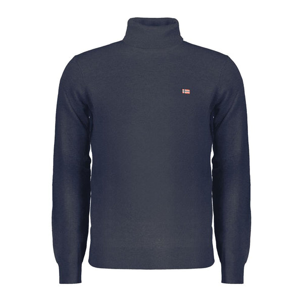 Norway 1963 Blue Wool Men Sweater