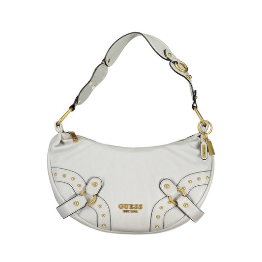 Gray Polyethylene Women Handbag
