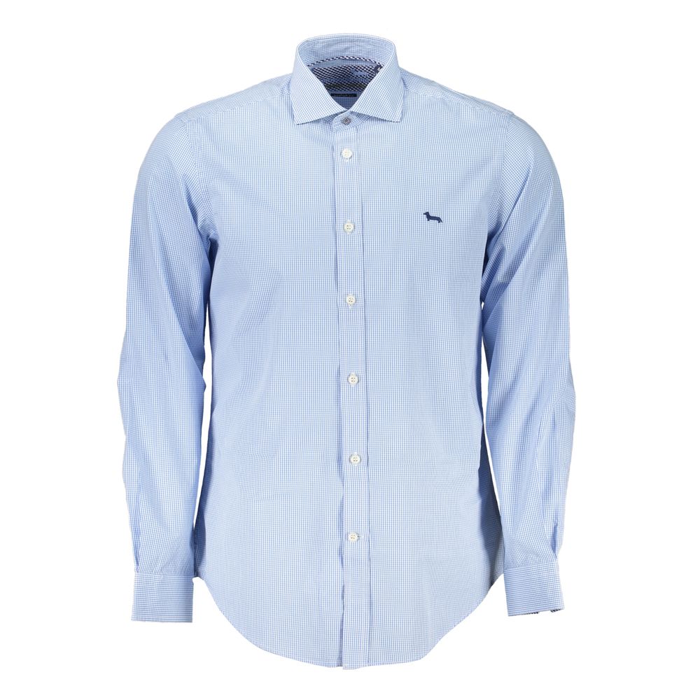 Light Blue Cotton Men Shirt