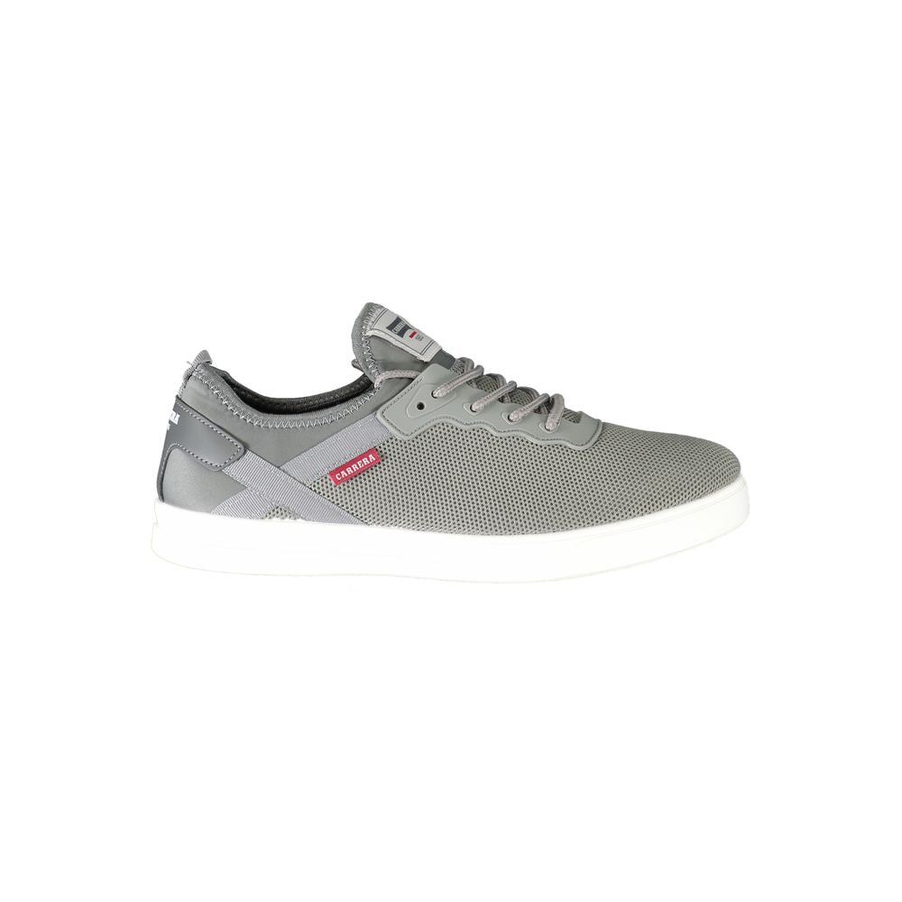 Brown Polyester Men Sneaker