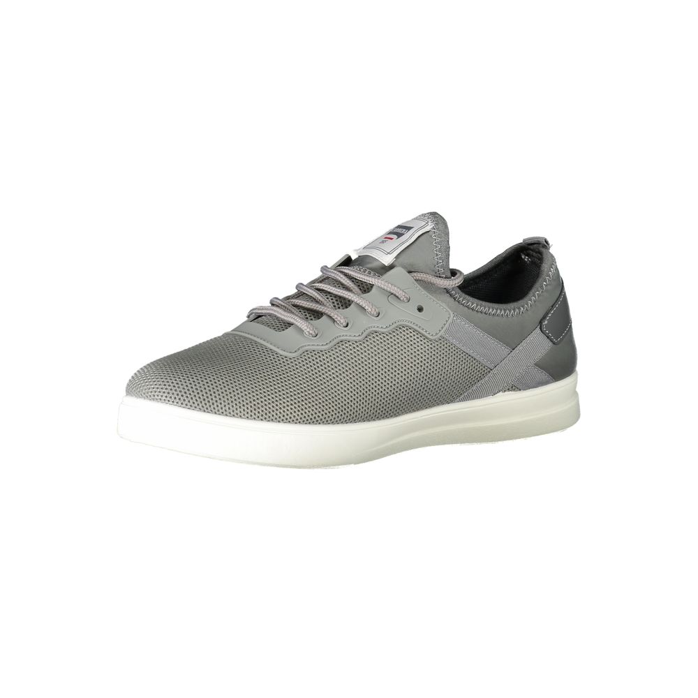Brown Polyester Men Sneaker
