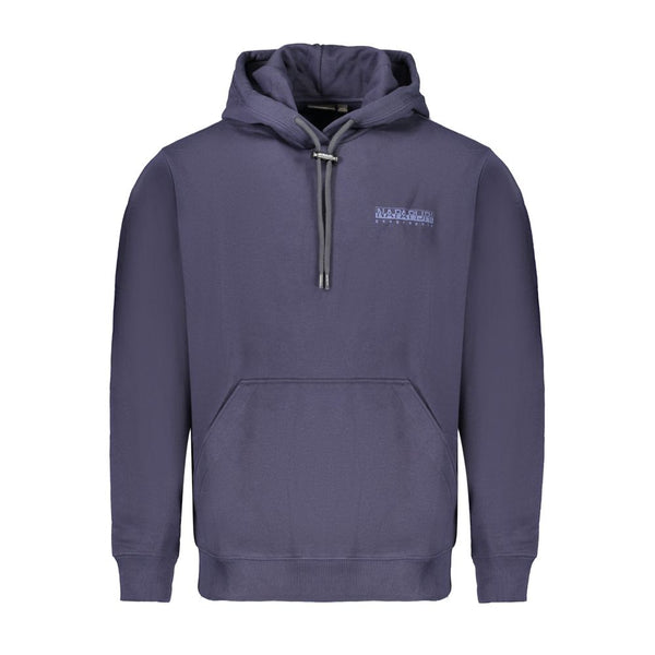 Napapijri Blue Cotton Men Sweater