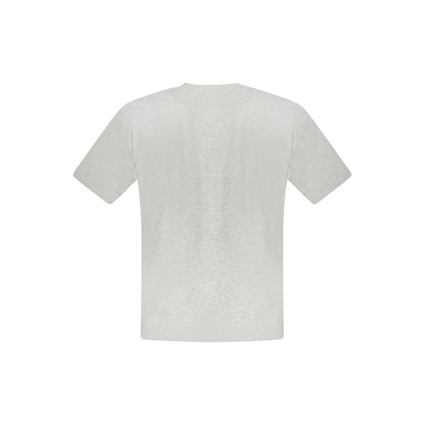 North Sails Grigio Cotton Men T-Shirt