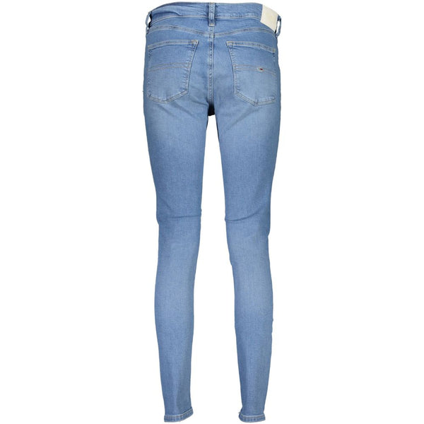 Tommy Hilfiger Azzurro Cotton Women's Skinny Jeans