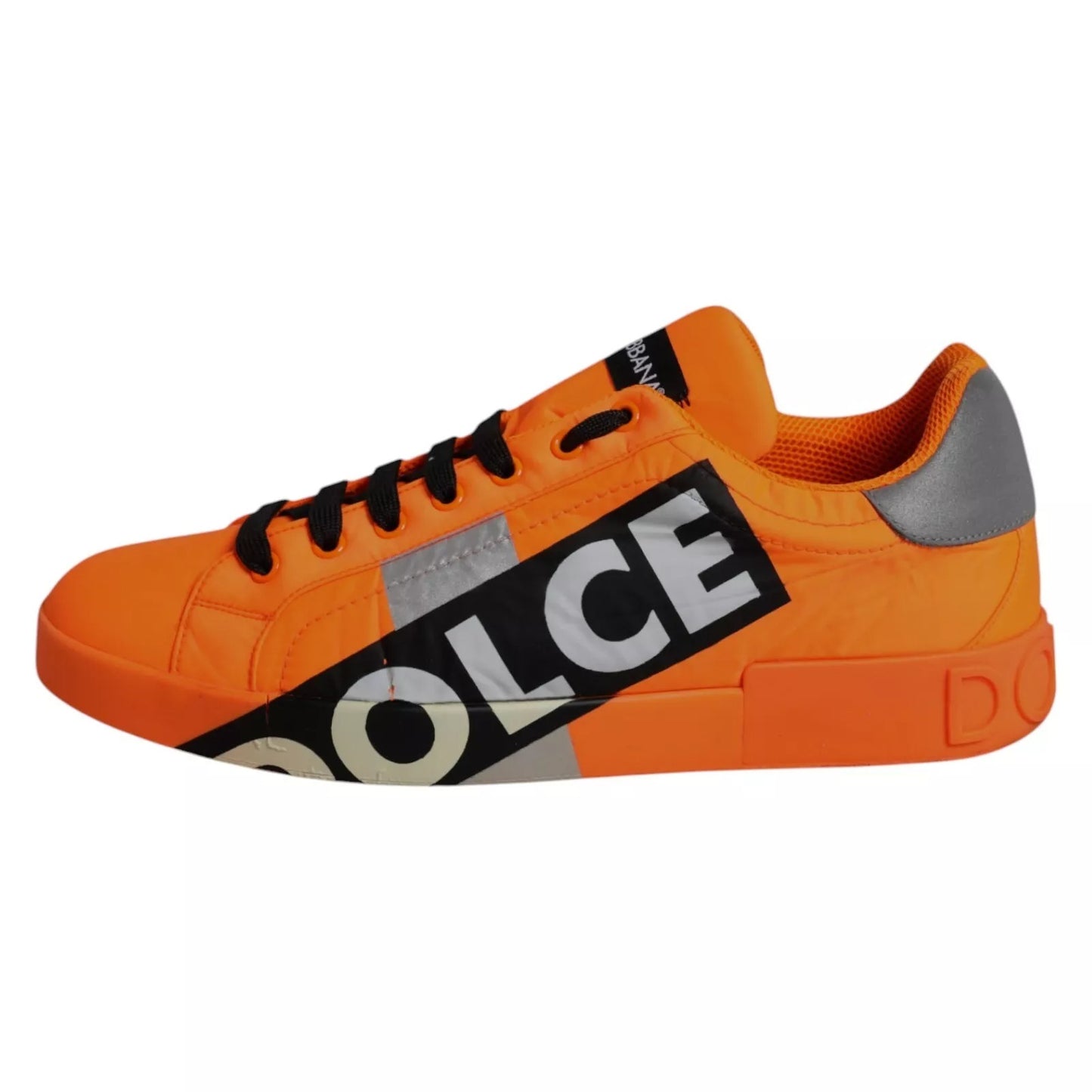 Orange Portofino Logo Tape Men Sneakers Shoes
