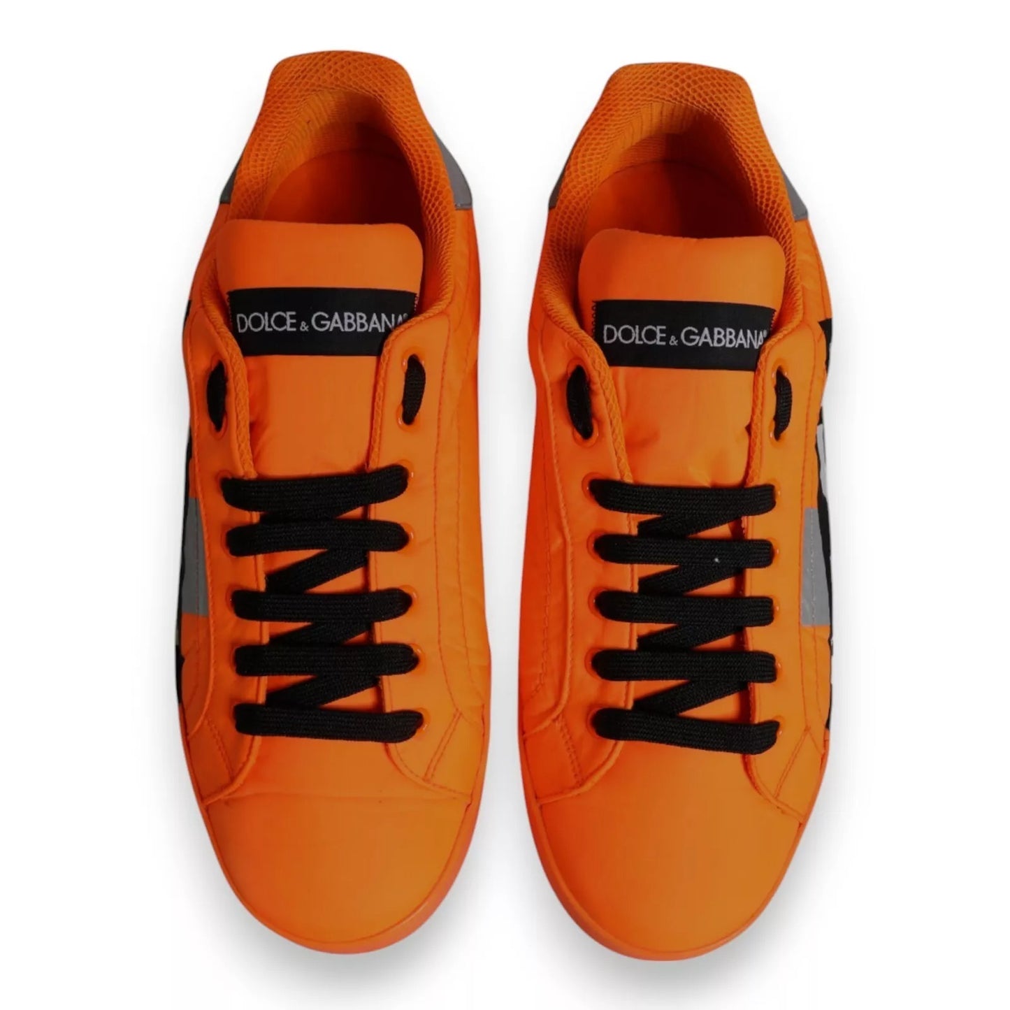 Orange Portofino Logo Tape Men Sneakers Shoes