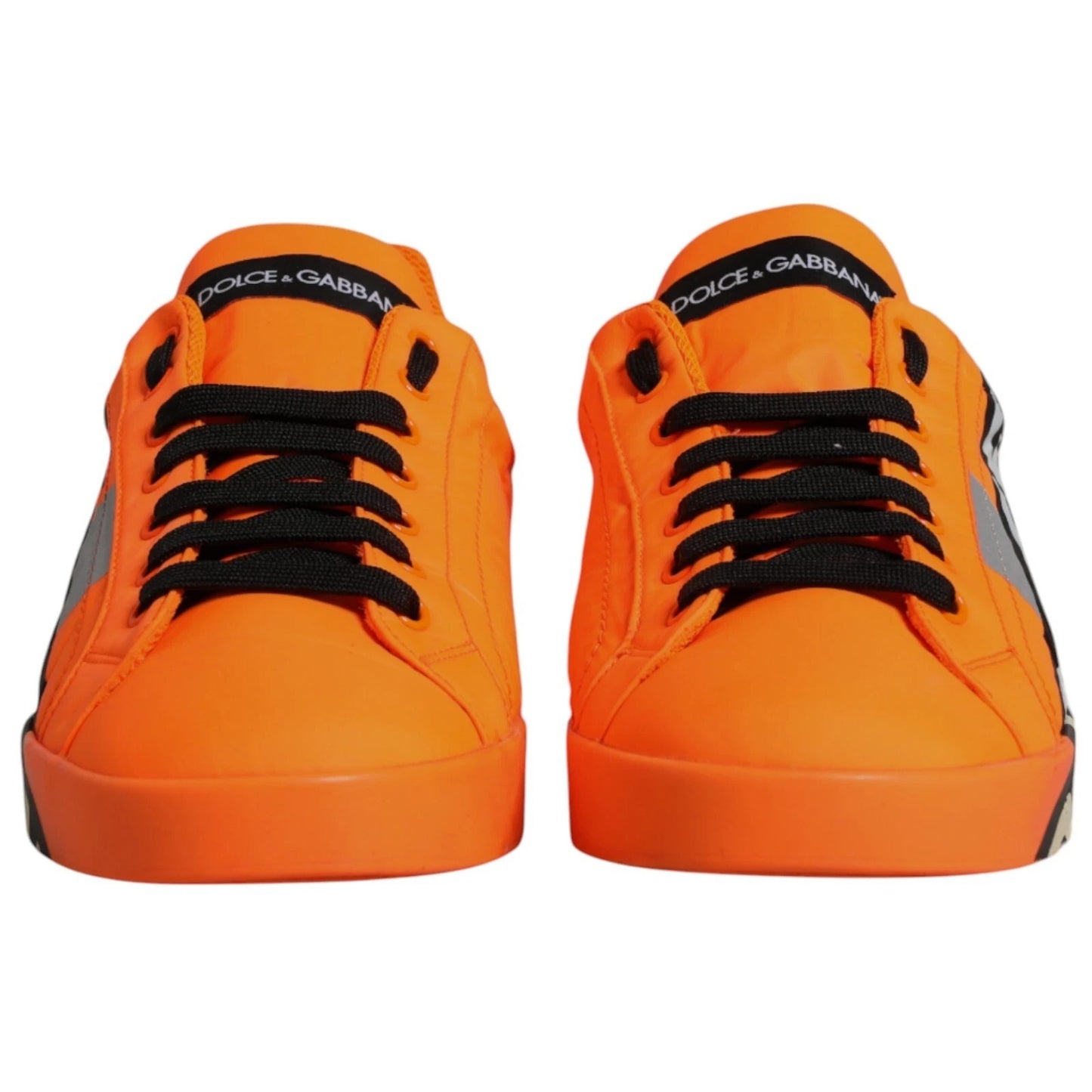 Orange Portofino Logo Tape Men Sneakers Shoes