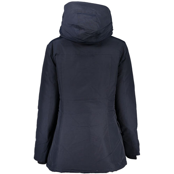 Woolrich Blu Cotton Women's Jacket