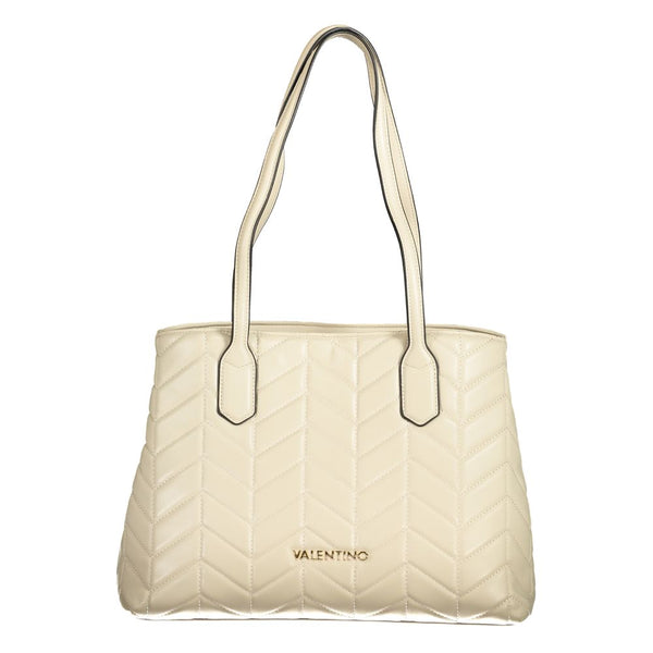 Mario Valentino Beige Polyurethane Women's Bag