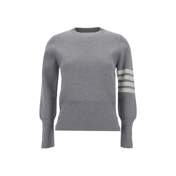 Thom Browne Gray Wool Oves Aries Sweatshirt