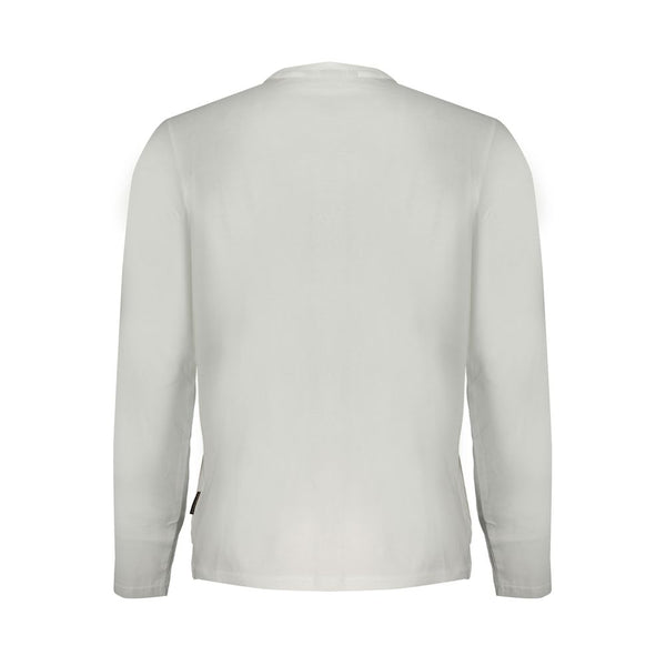 Napapijri White Cotton Men T-Shirt