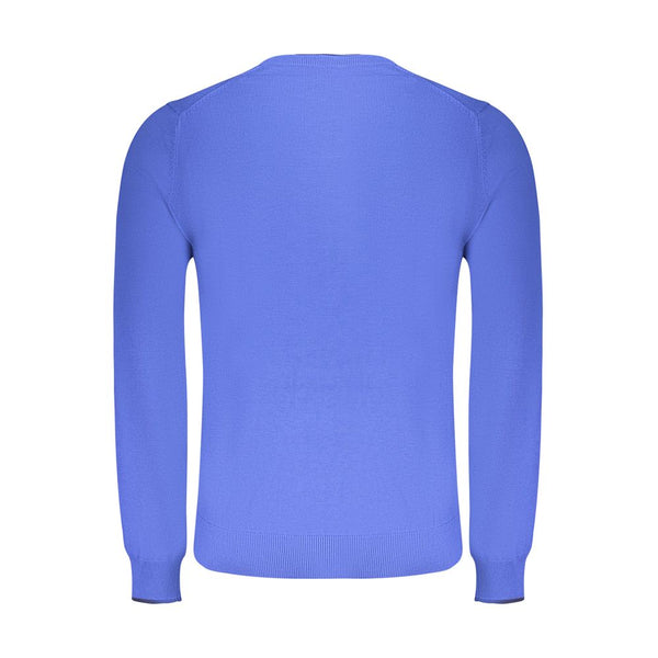 North Sails Blue Cotton Men's Sweater
