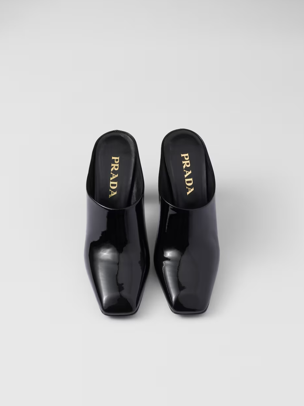 Patent leather heeled sandals