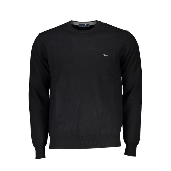 Harmont & Blaine Black Cotton Men Sweater