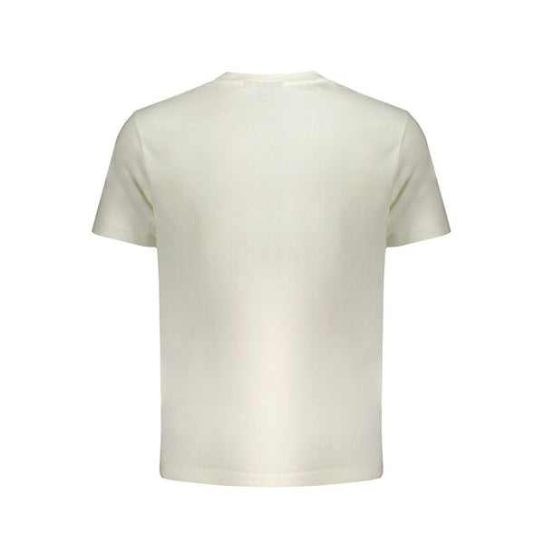 Wrangler Bianco Cotton Men T-Shirt