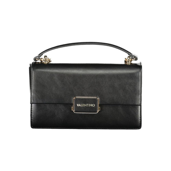 Mario Valentino Black Polyurethane Women's Bag