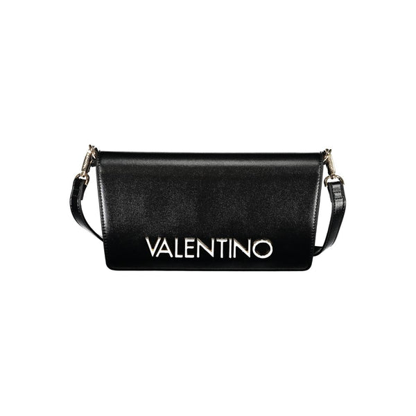 Mario Valentino Black Polyurethane Women's Bag