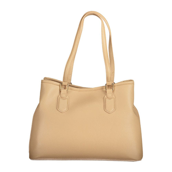 Mario Valentino Beige Polyurethane Women's Bag