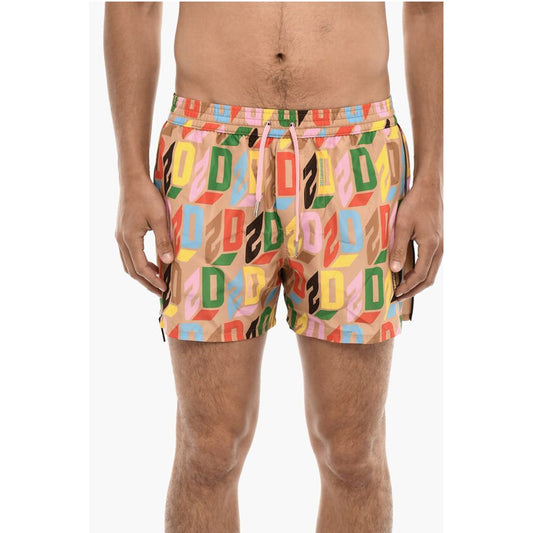 Size Zipped Swim shorts