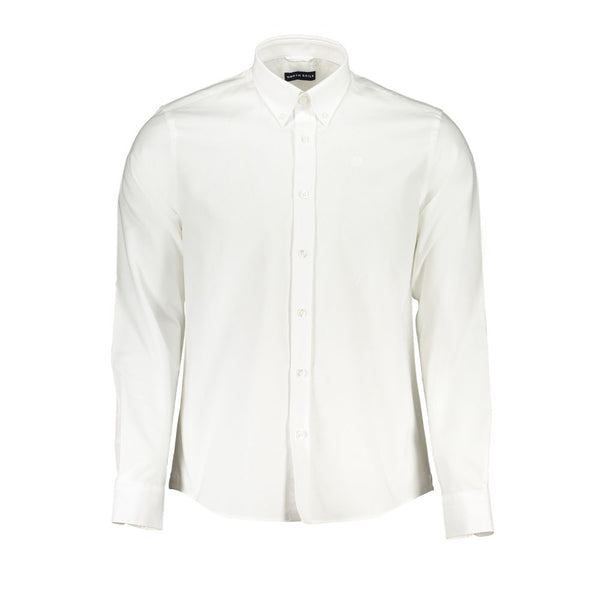 North Sails White Cotton Men's Shirt