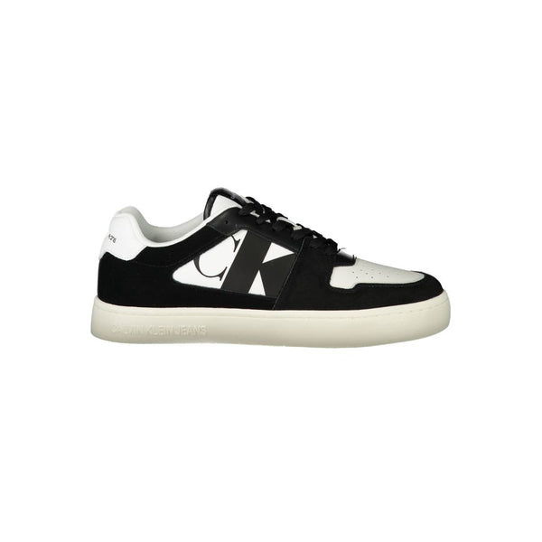 Calvin Klein White Polyester Men's Sneaker