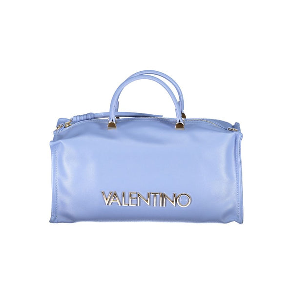 Mario Valentino Azzurro Polyurethane Women's Bag