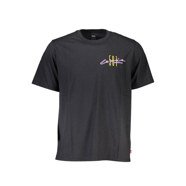 Levi's Black Cotton Mens T-Shirt