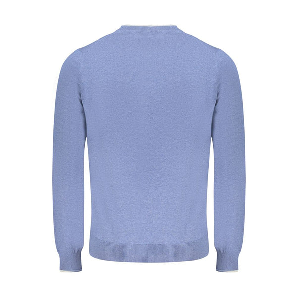 North Sails Blue Cotton Men's Sweater