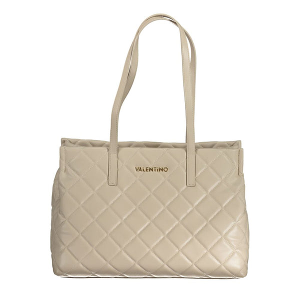 Mario Valentino Beige Polyurethane Womens Bag