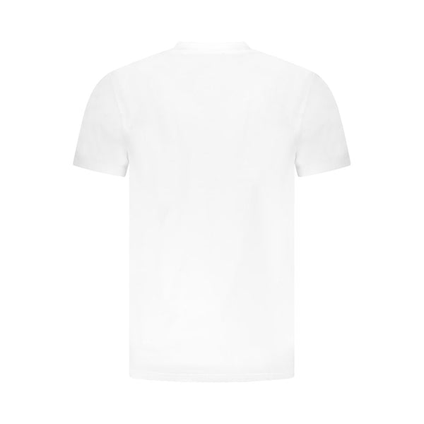 Cavalli Class Bianco Cotton Men T-Shirt