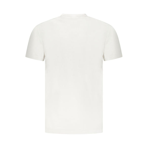 Cavalli Class Bianco Cotton Men T-Shirt