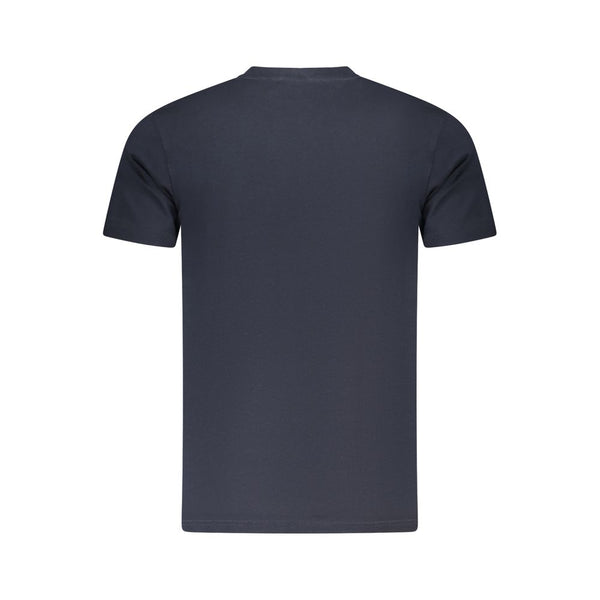 Cavalli Class Blu Cotton Men T-Shirt
