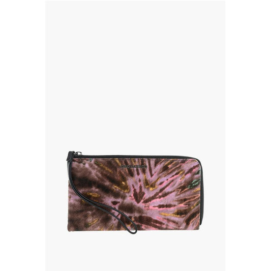 Tie Dye Pony Hair Wallett