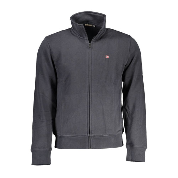 Napapijri Black Cotton Men's Sweatshirt