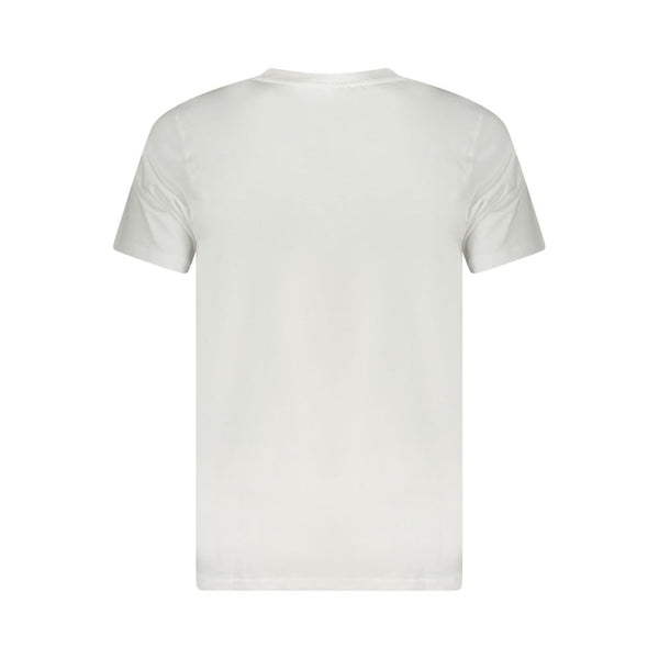 Cavalli Class Bianco Cotton Men T-Shirt