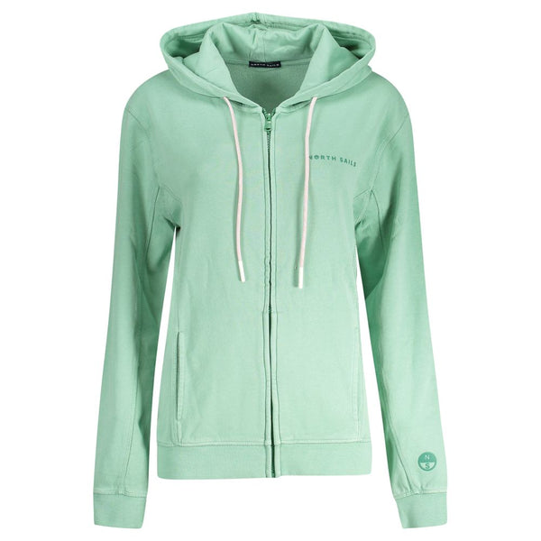 North Sails Verde Cotton Women Sweatshirt