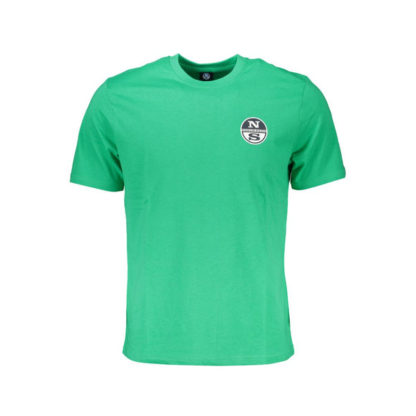 North Sails Verde Cotton Men T-Shirt