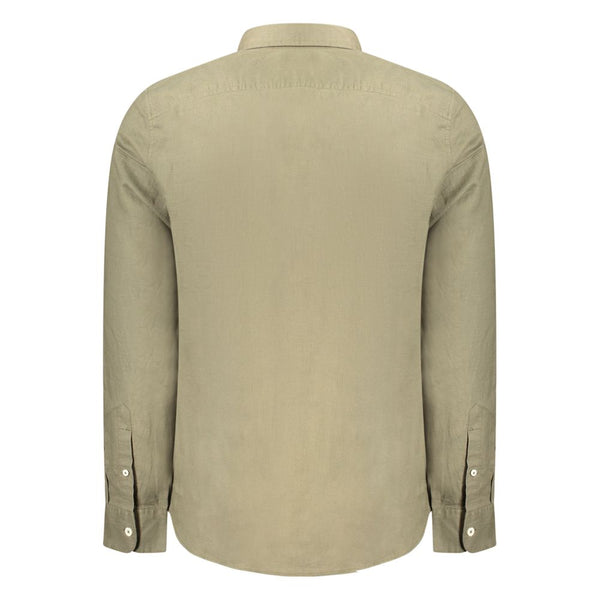Timberland Verde Linen Men Shirt