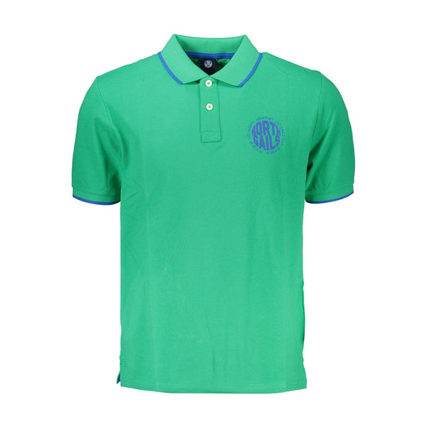 North Sails Verde Cotton Mens Polo Shirt