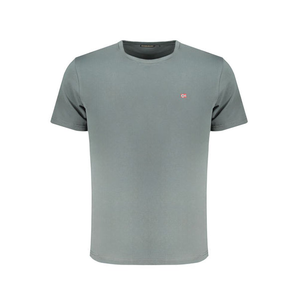 Napapijri Verde Cotton Men T-Shirt