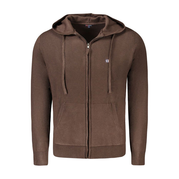 Norway 1963 Marrone Poliammide Men's Cardigan