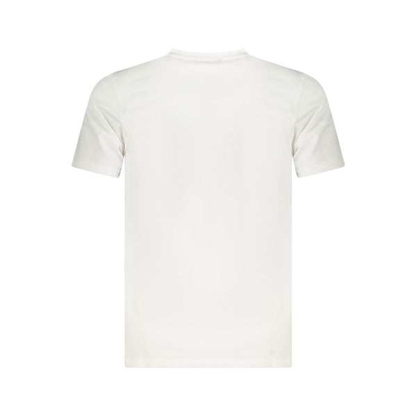 Cavalli Class Bianco Cotton Men T-Shirt