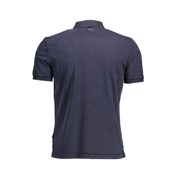 Napapijri Blu Cotton Men Polo